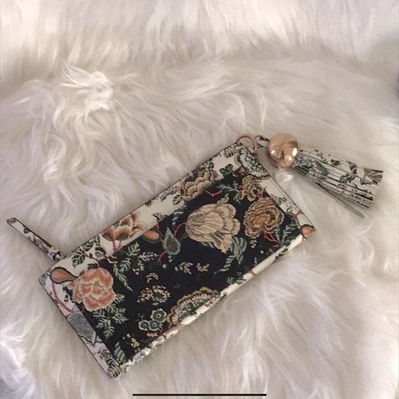 EUC Tory Burch Floral Wallet - Picture 4 of 5